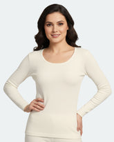 Woolmark Full Sleeves Thermal Top For Women